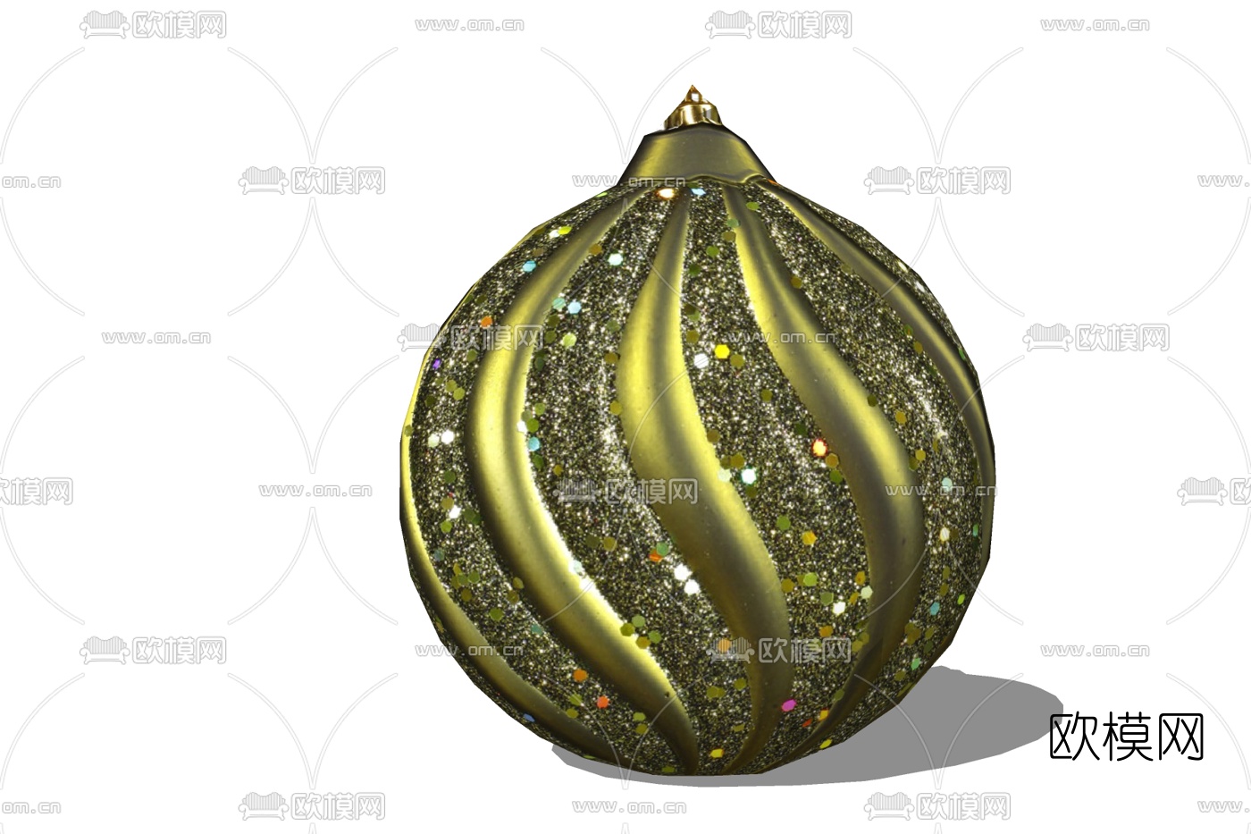 现代圣诞节装饰吊灯免费su模型