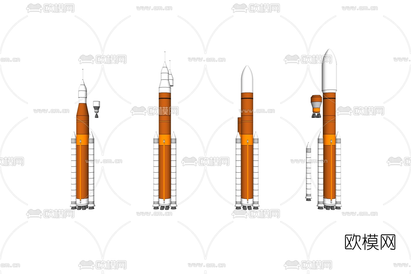 现代火箭免费su模型下载