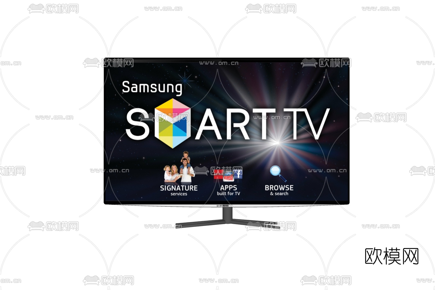 现代电脑显示器免费su模型下载