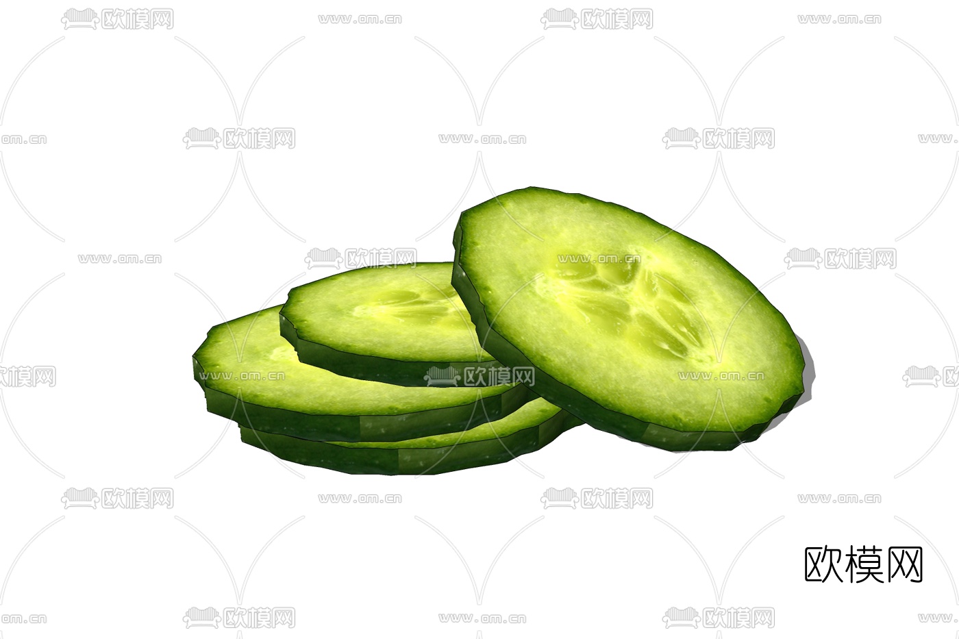 现代青瓜免费su模型下载