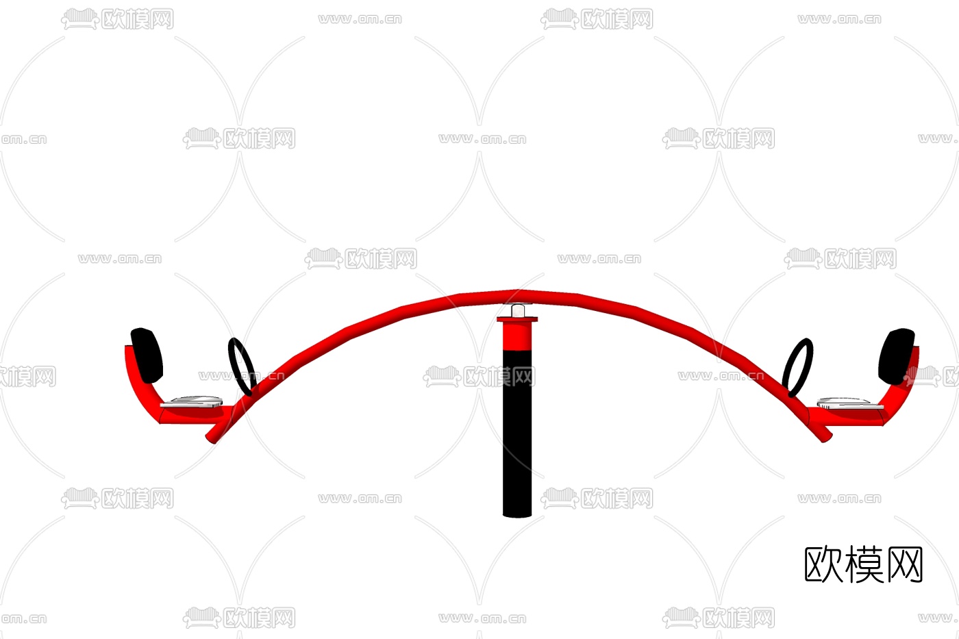 现代儿童娱乐设施免费su模型下载