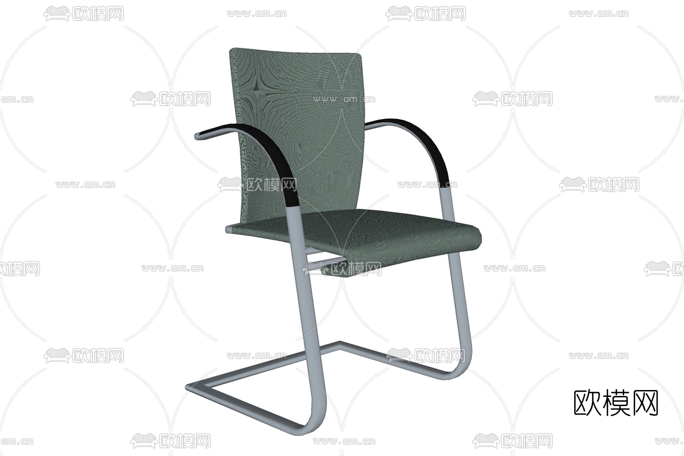 现代休闲椅免费su模型下载