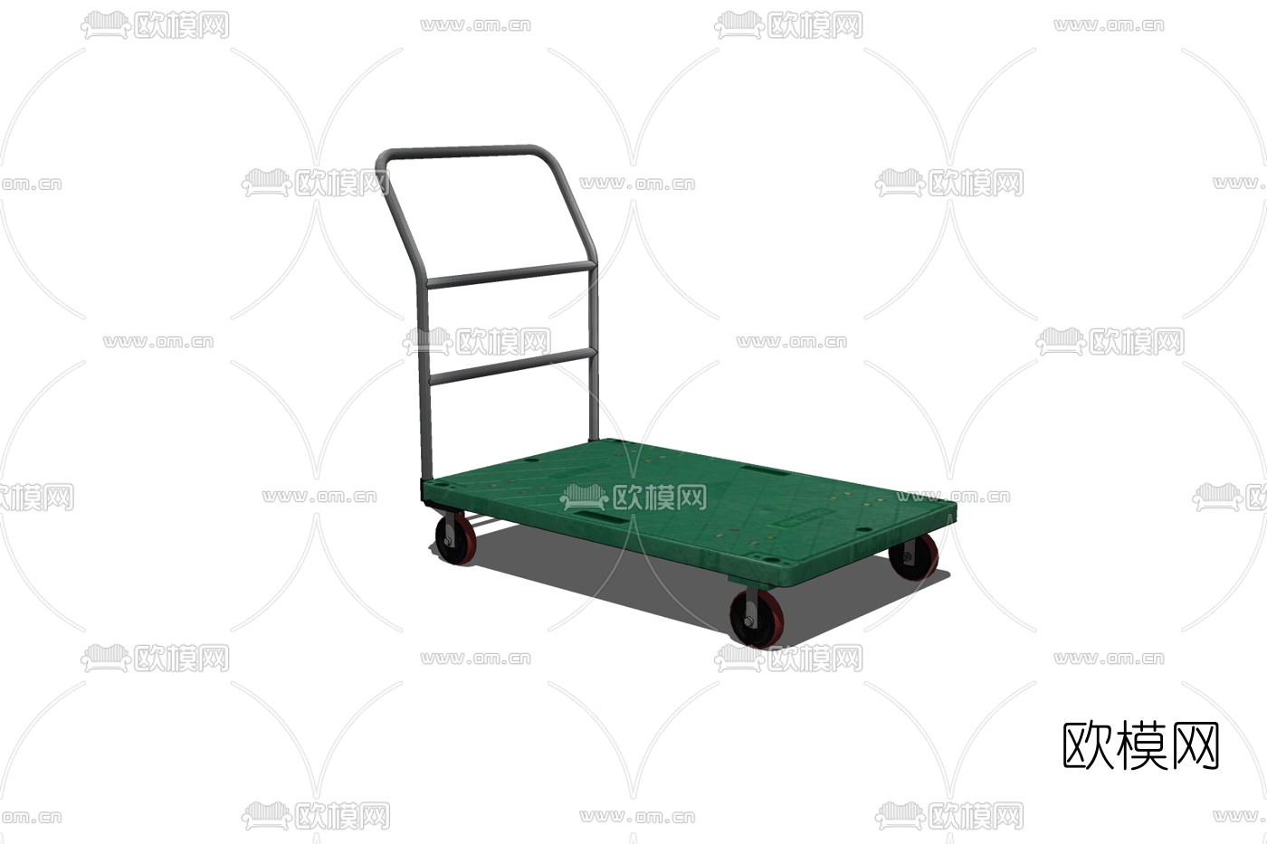 工业风小推车免费su模型下载