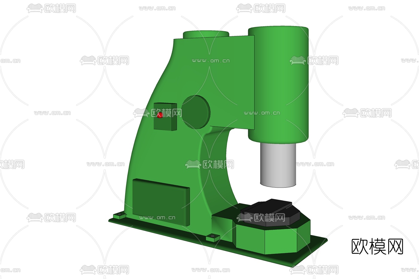 现代工业设备免费su模型下载