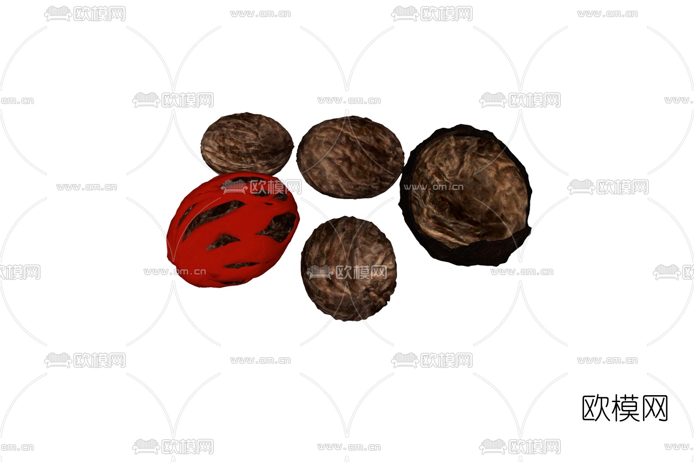 现代食物免费su模型
