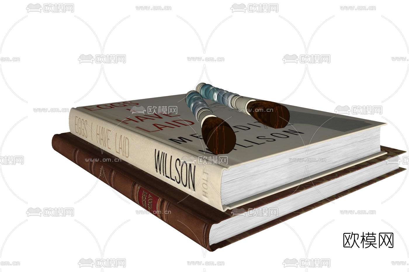 现代书籍免费su模型下载