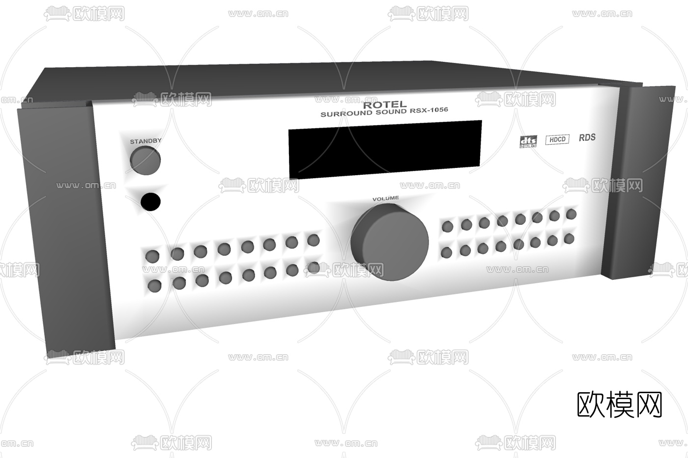 现代音响设备免费su模型下载
