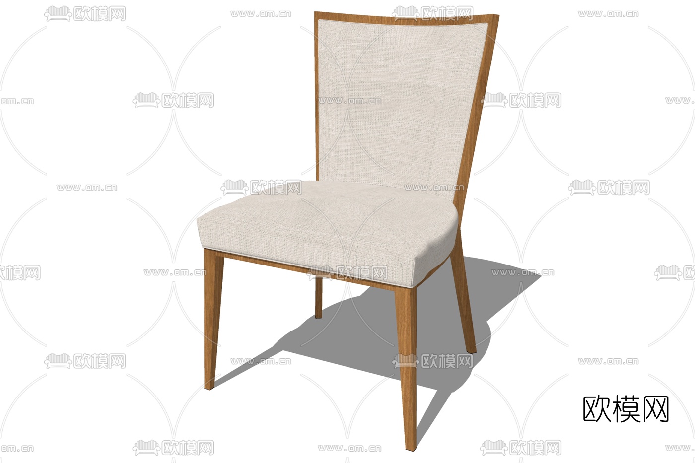 现代椅子免费su模型下载