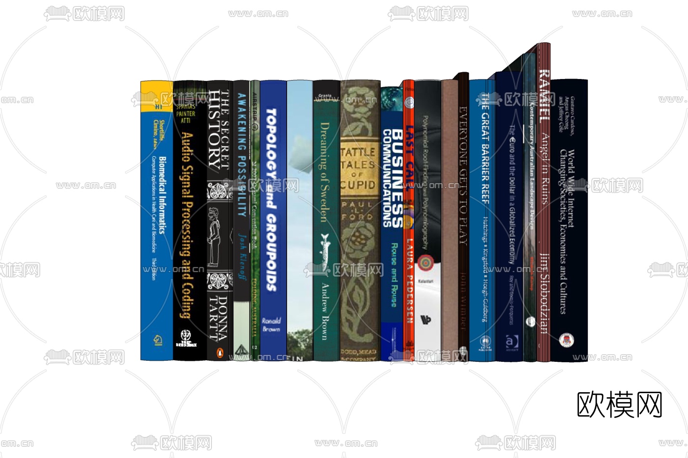 现代书籍免费su模型下载