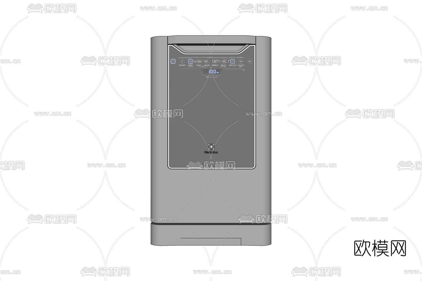 现代加湿器免费su模型下载