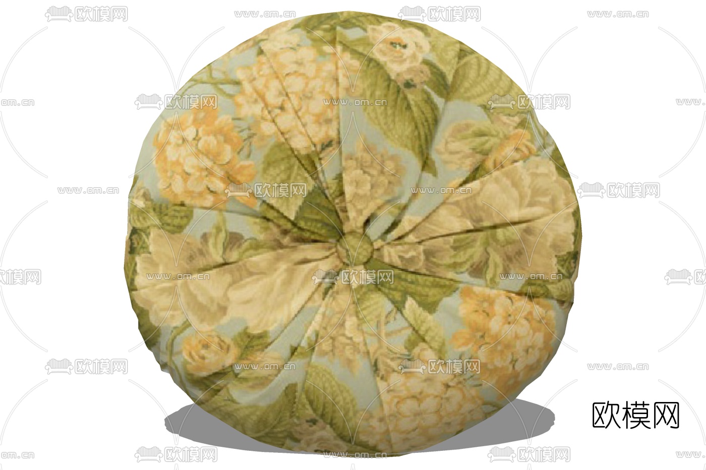 简欧抱枕免费su模型下载