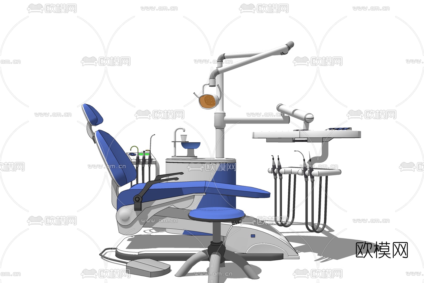 现代医疗设备免费su模型下载