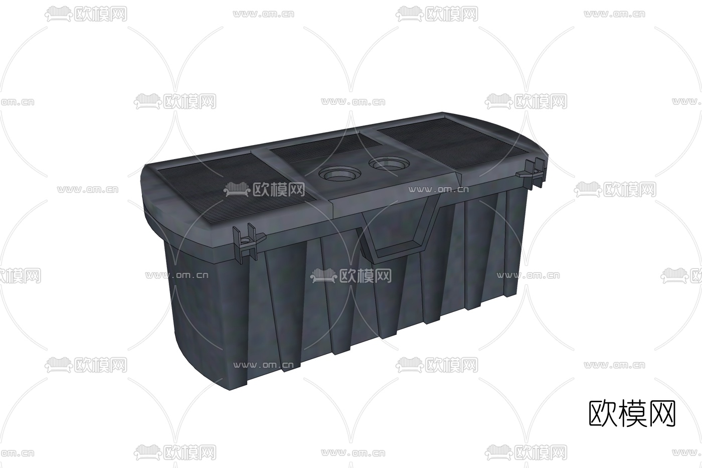 现代收纳箱免费su模型下载