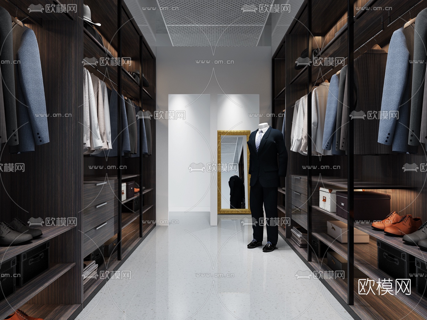 现代婚纱摄影工作室3d模型下载（渲染图8）