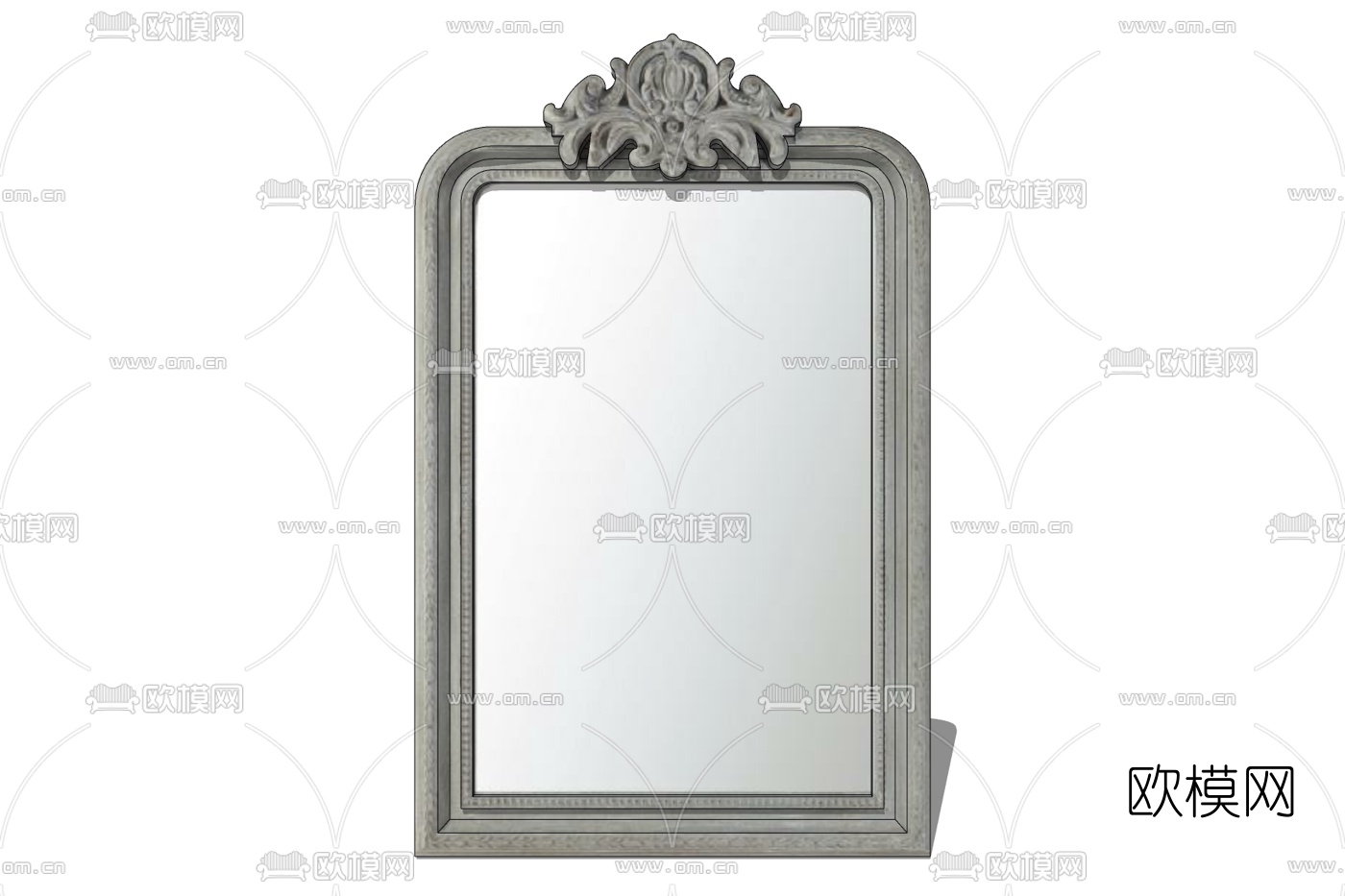 简欧镜子免费su模型下载