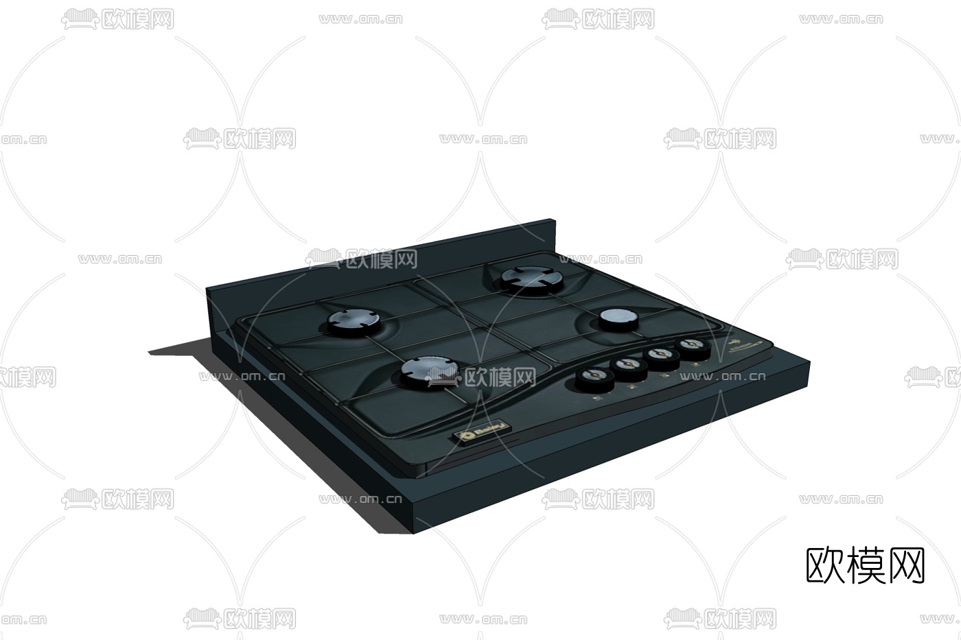现代煤气灶免费su模型下载