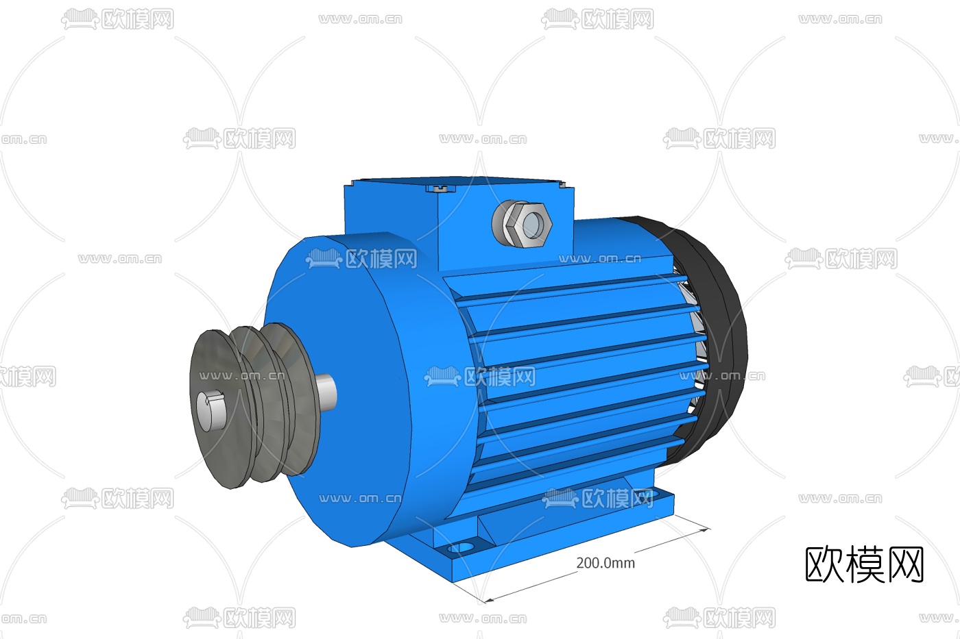 工业风水阀门免费su模型下载