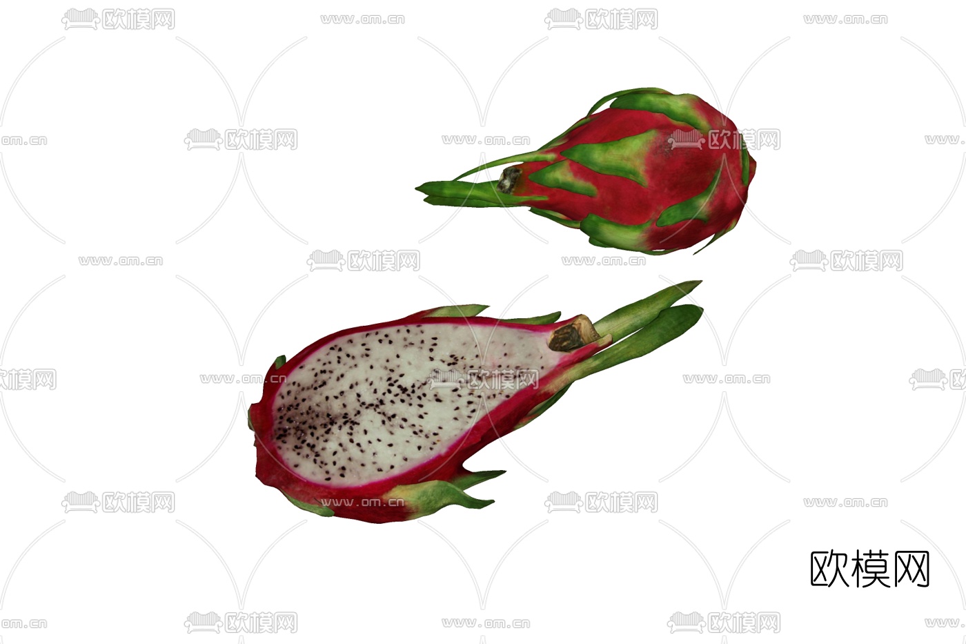 现代火龙果免费su模型下载