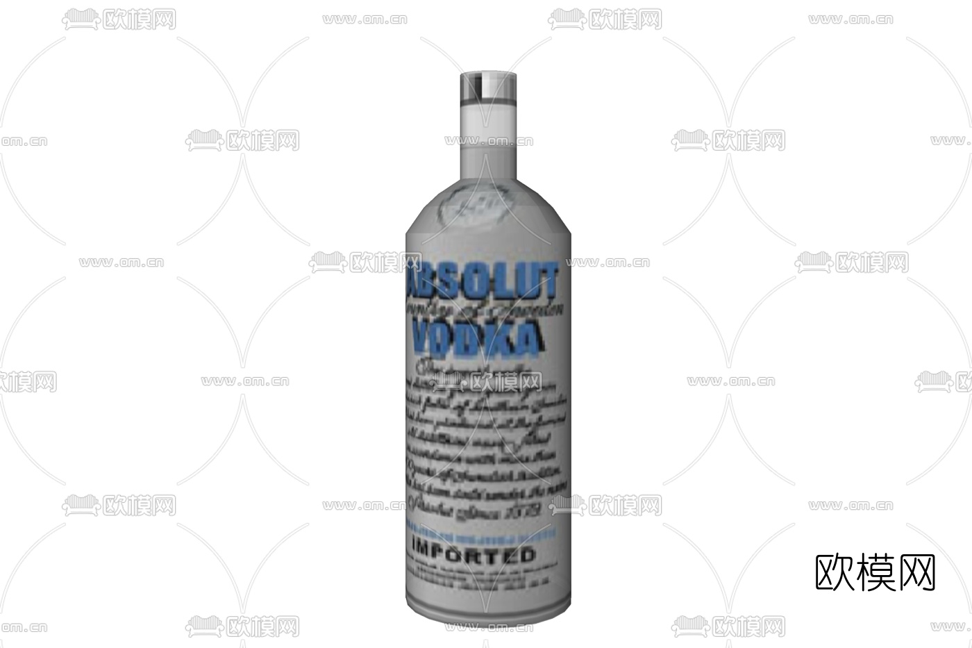 现代洋酒酒水免费su模型下载