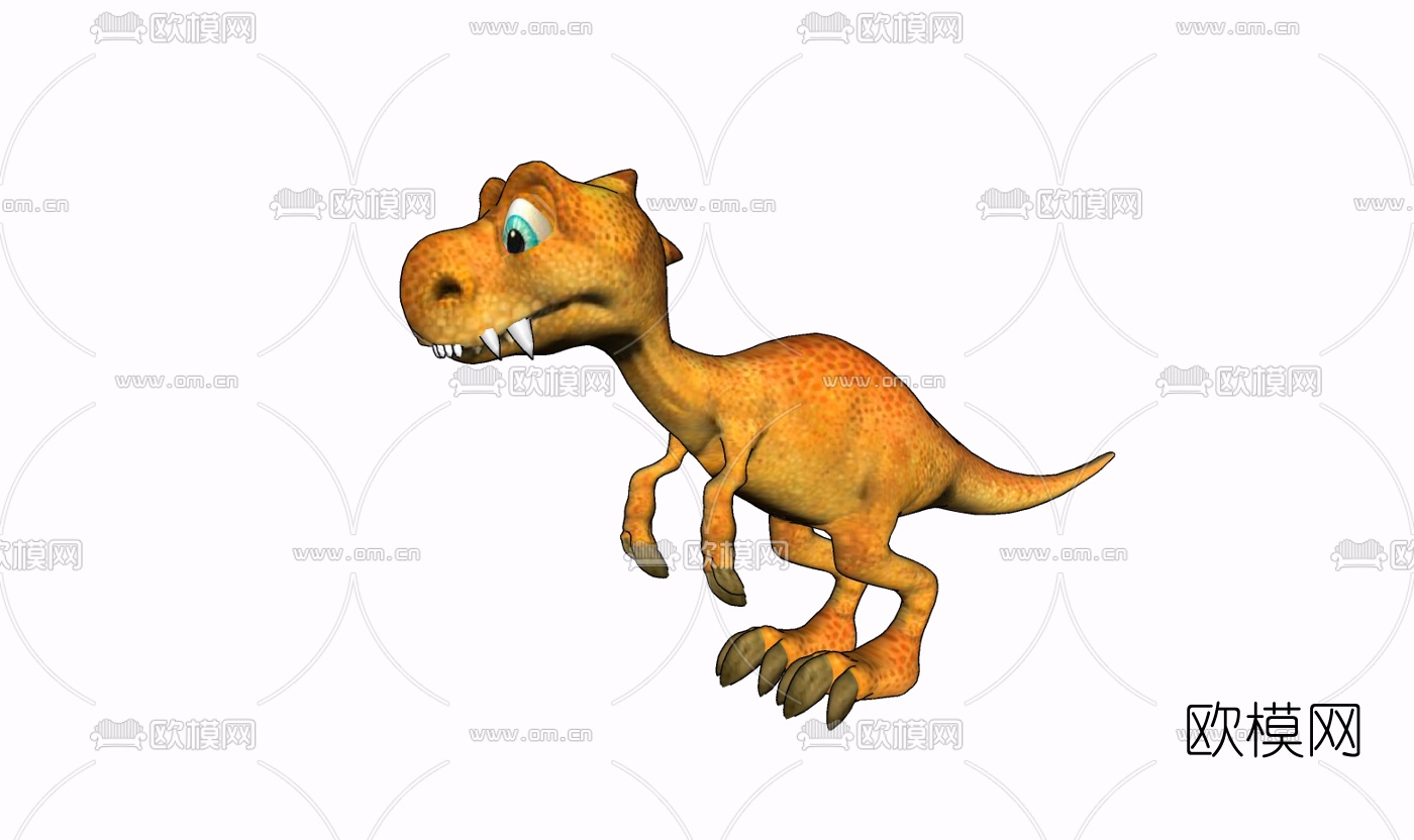 现代恐龙玩具免费su模型下载