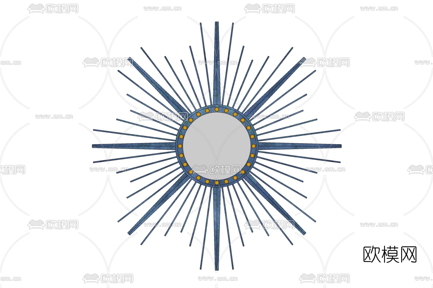简欧装饰品免费su模型下载