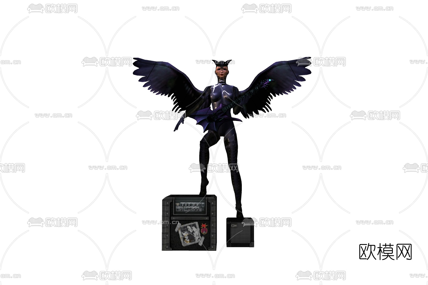 现代猫女免费su模型下载