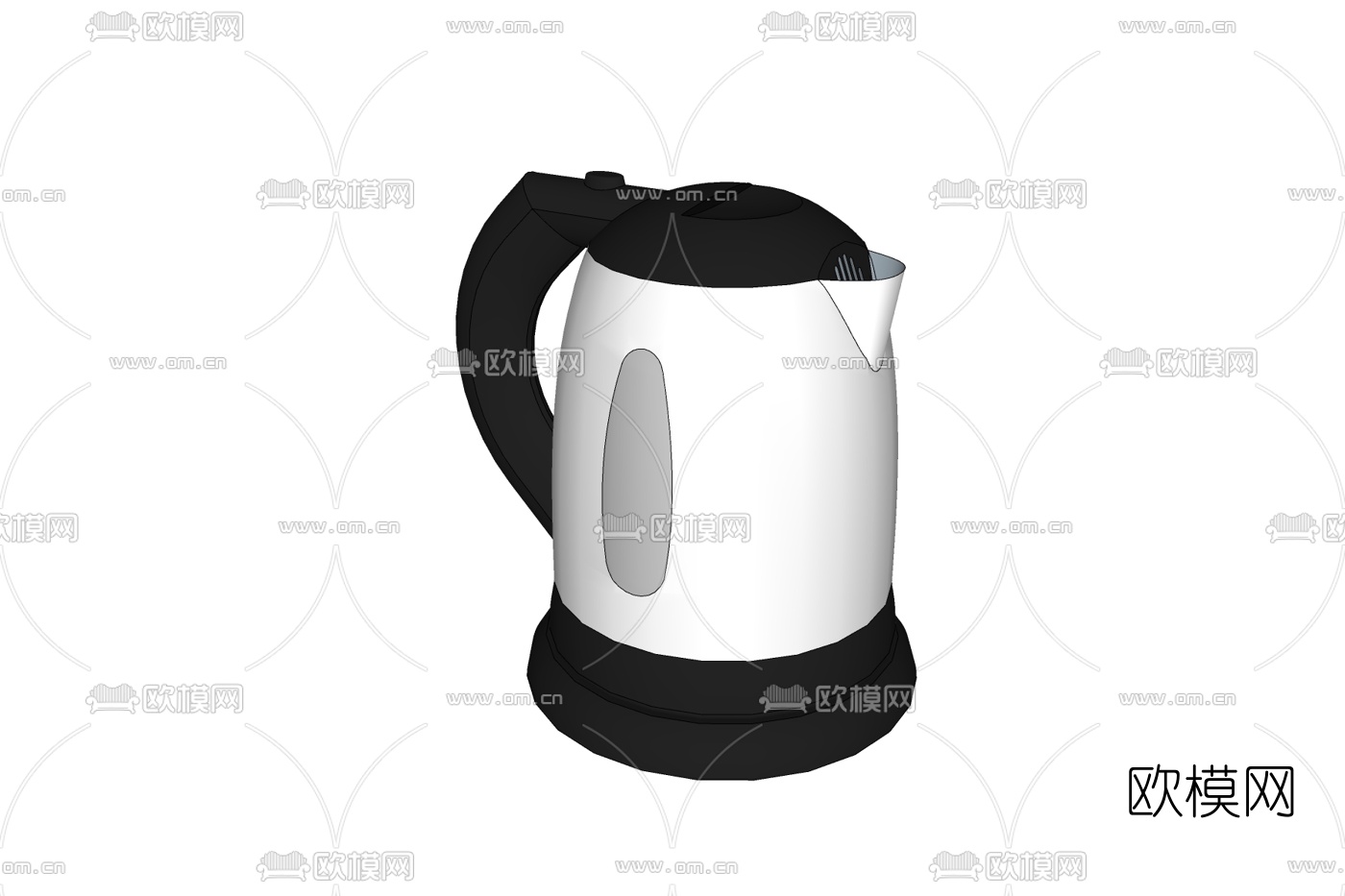 现代热水壶免费su模型下载