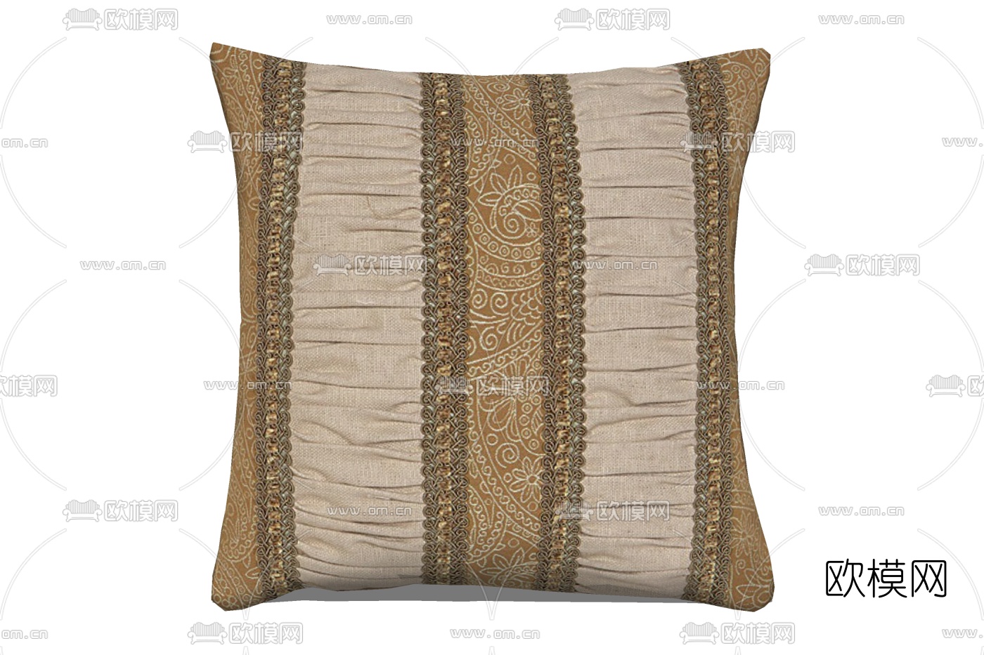 简欧抱枕免费su模型下载