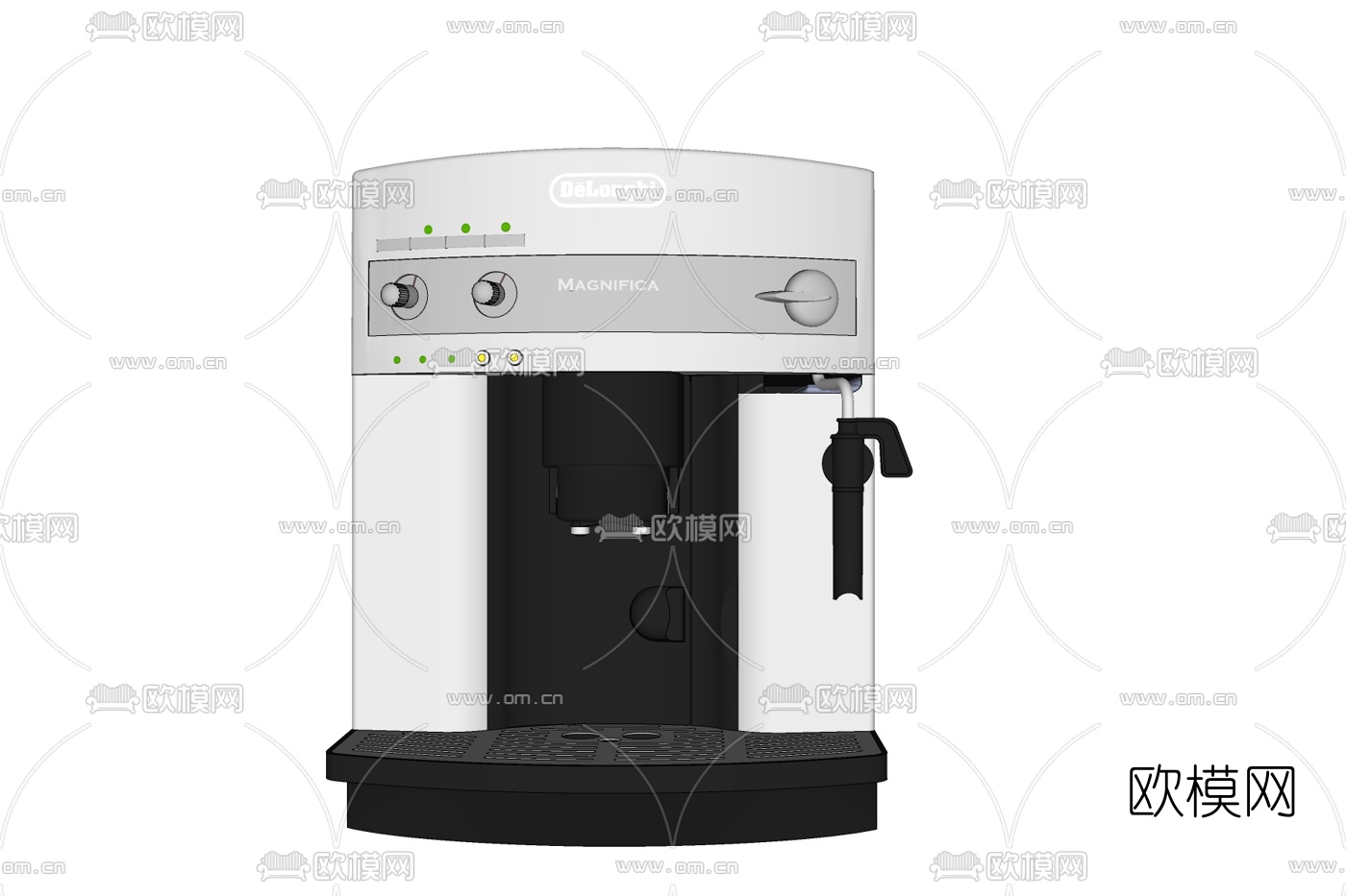 现代德龙咖啡机免费su模型下载