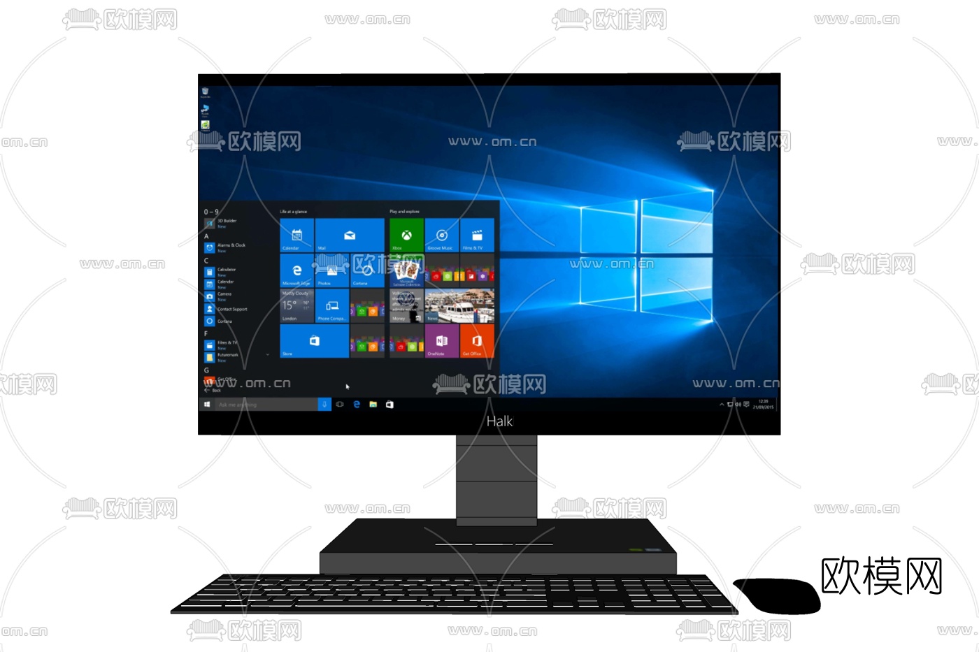 现代电脑免费su模型下载