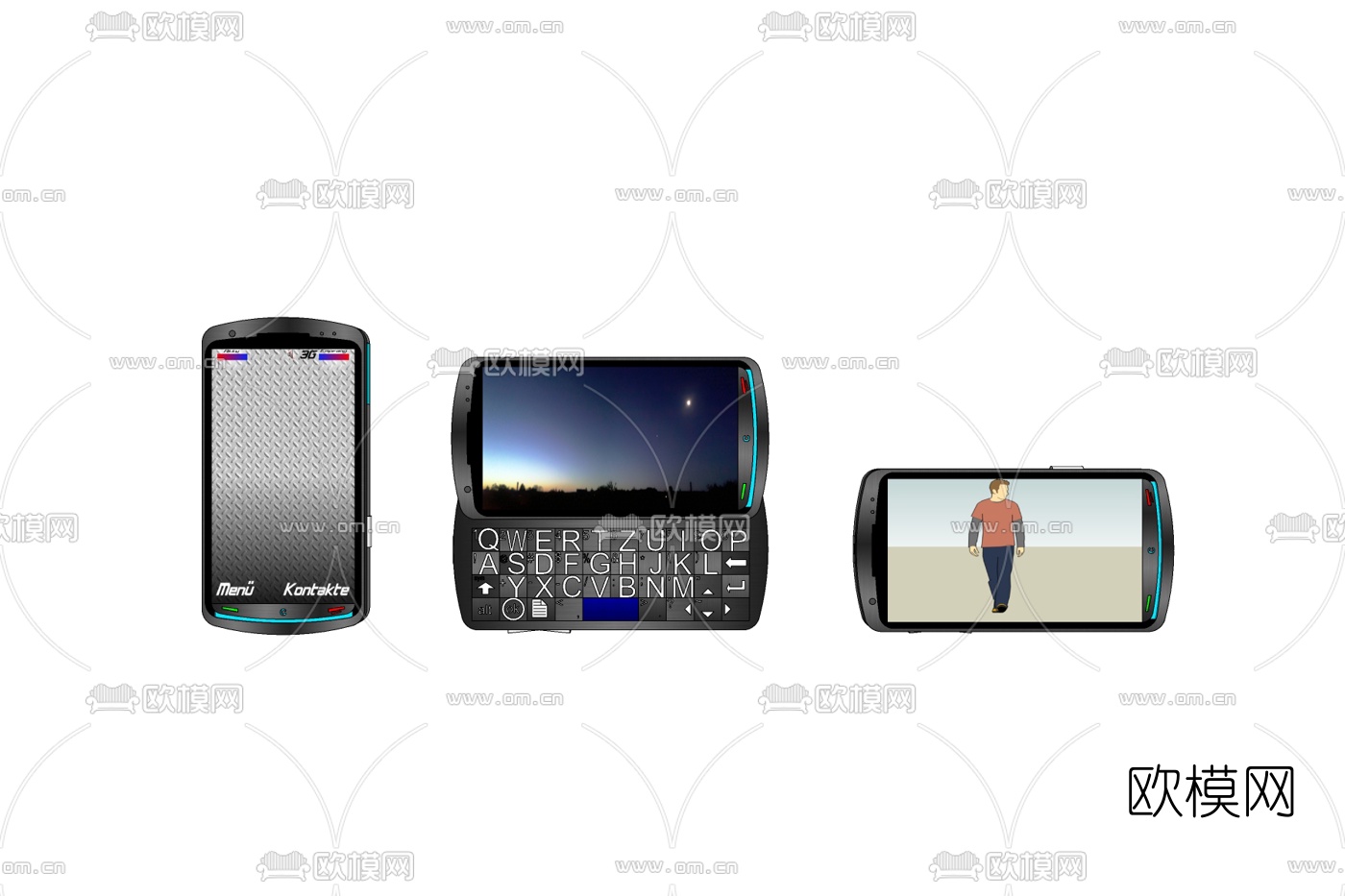 现代智能手机免费su模型下载