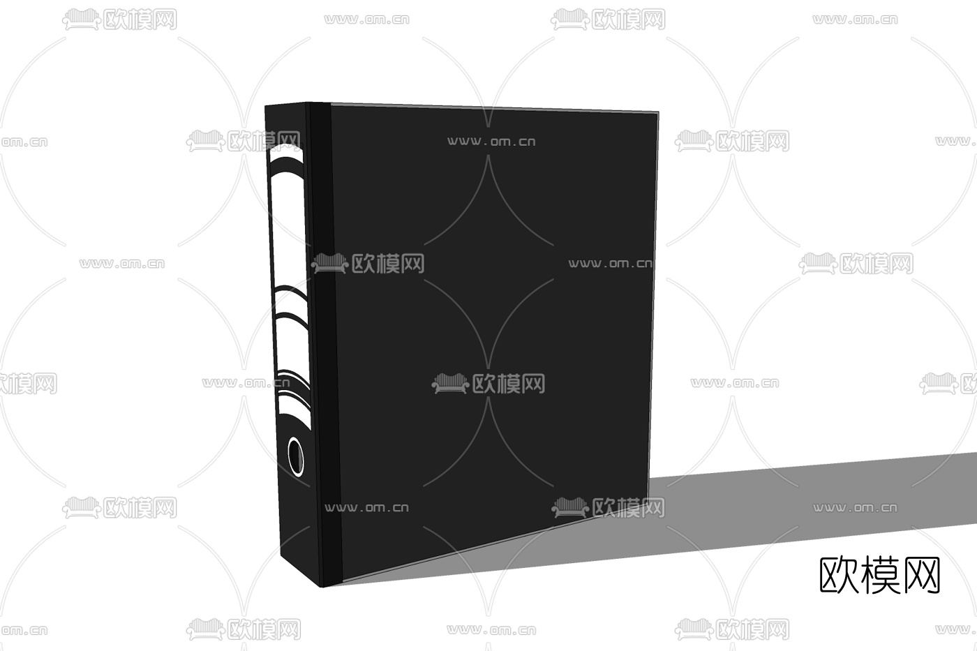 现代文件盒免费su模型下载