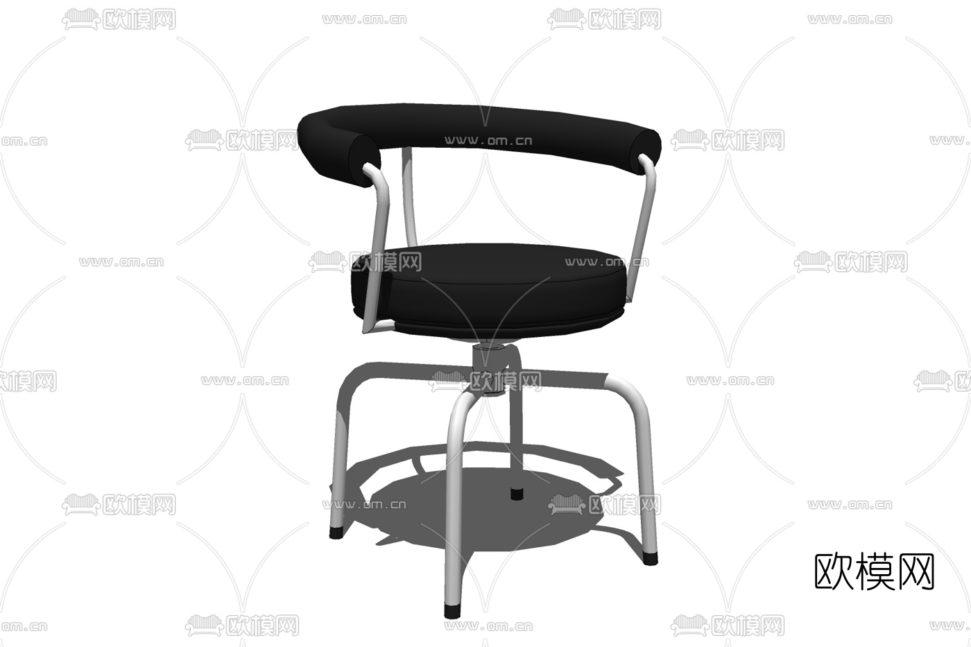 现代布艺休闲椅免费su模型下载