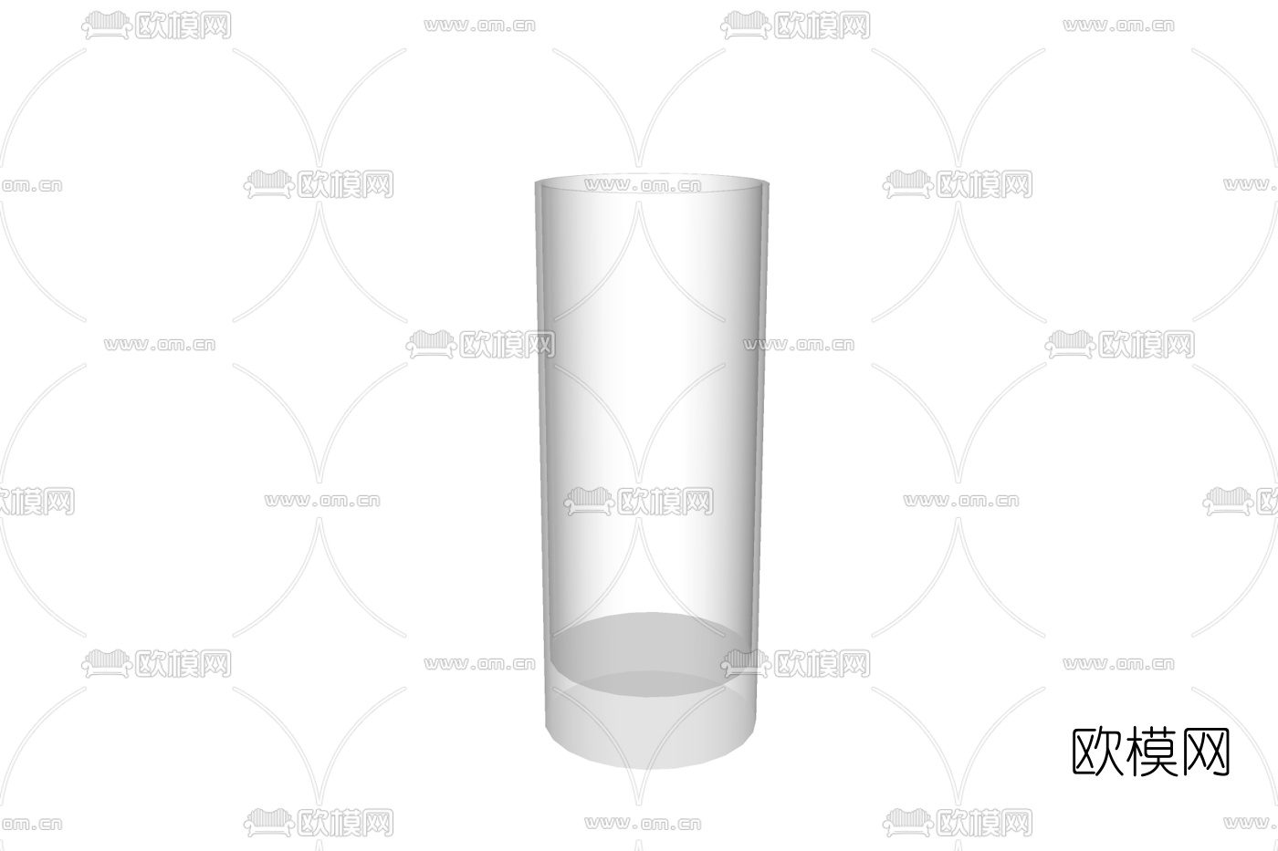 现代水杯免费su模型下载
