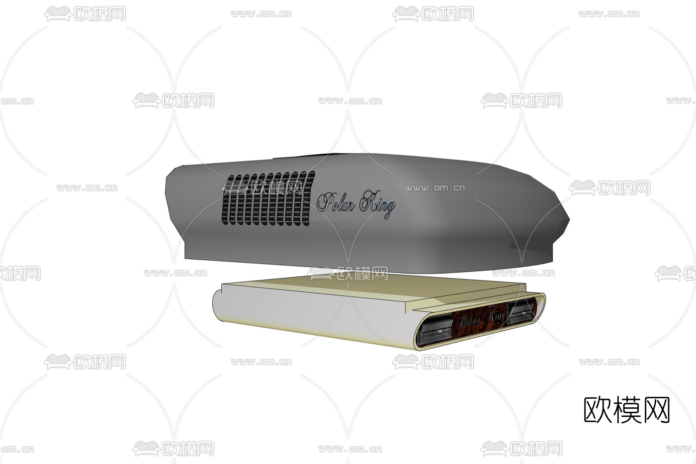 现代投影仪免费su模型下载