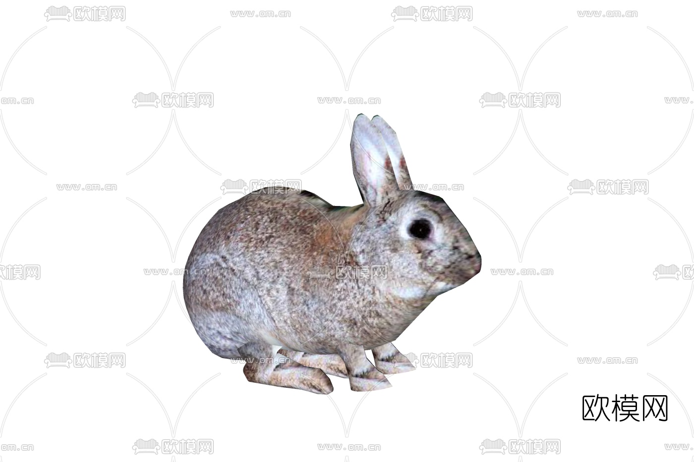 现代兔子免费su模型下载