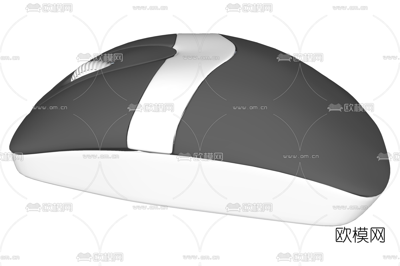 现代鼠标免费su模型下载