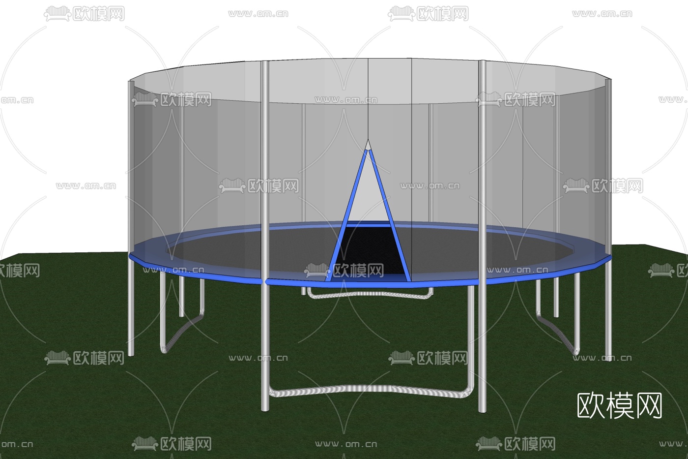 现代儿童娱乐设备免费su模型下载