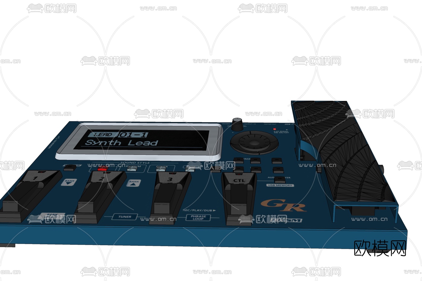 现代调音设备免费su模型下载