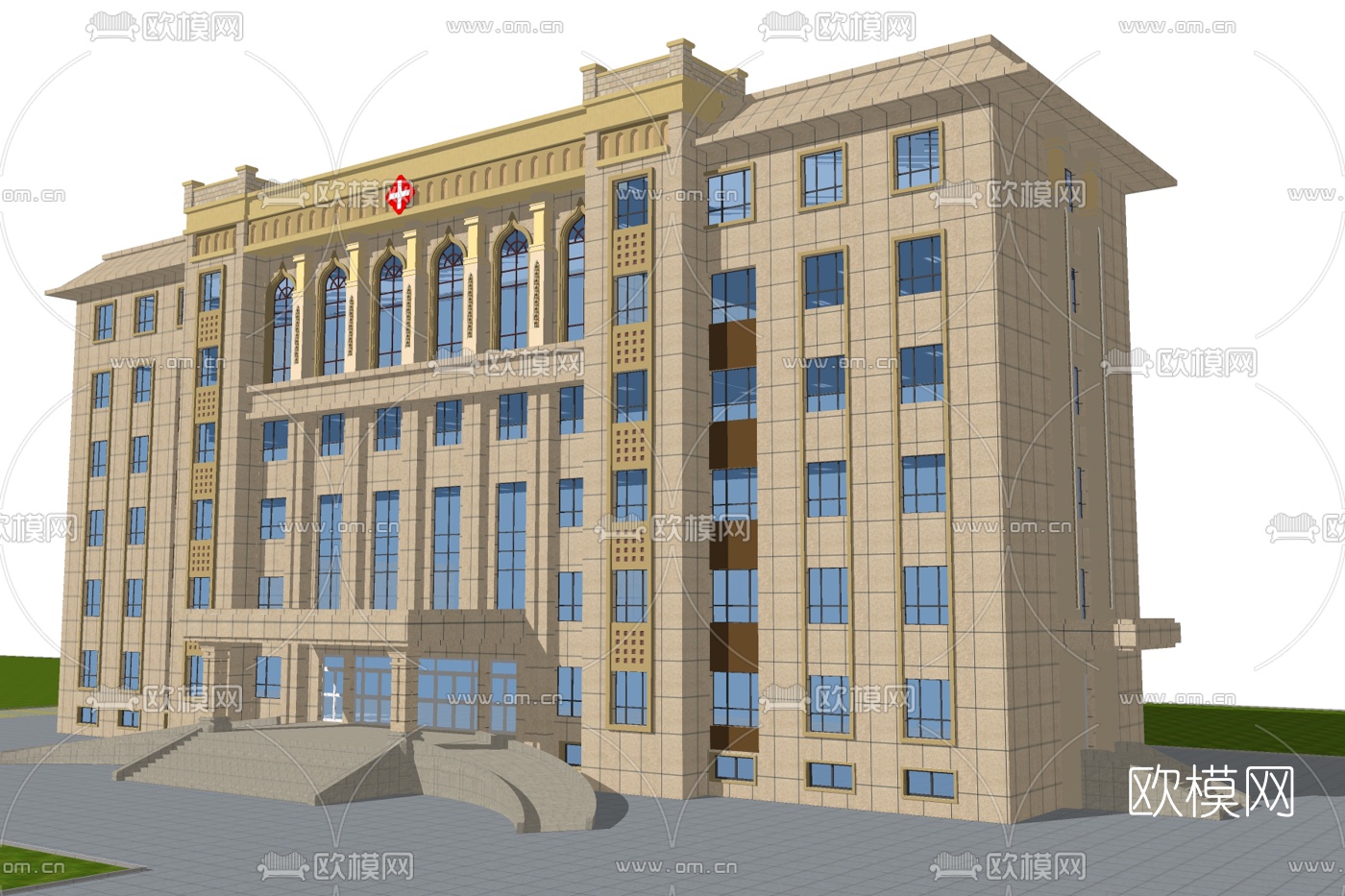 现代医院su模型