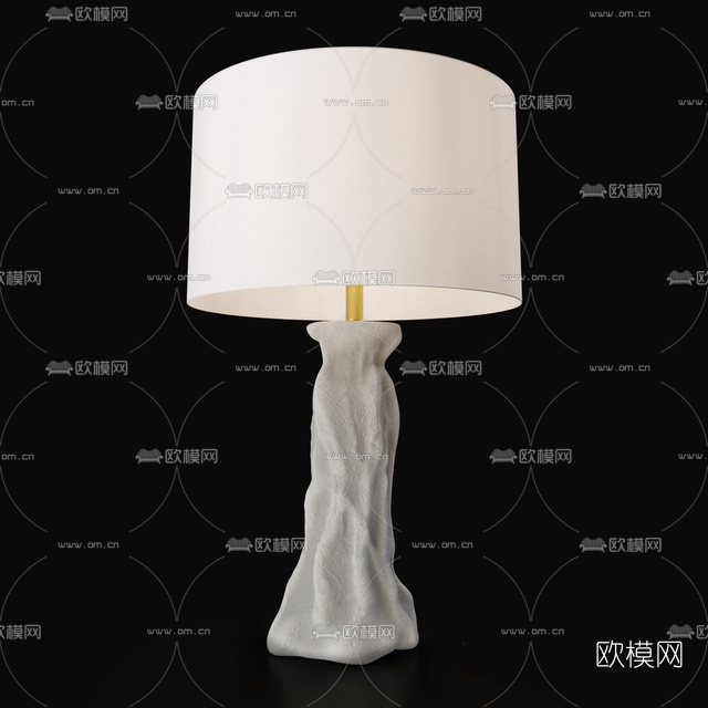 现代台灯免费3d模型下载