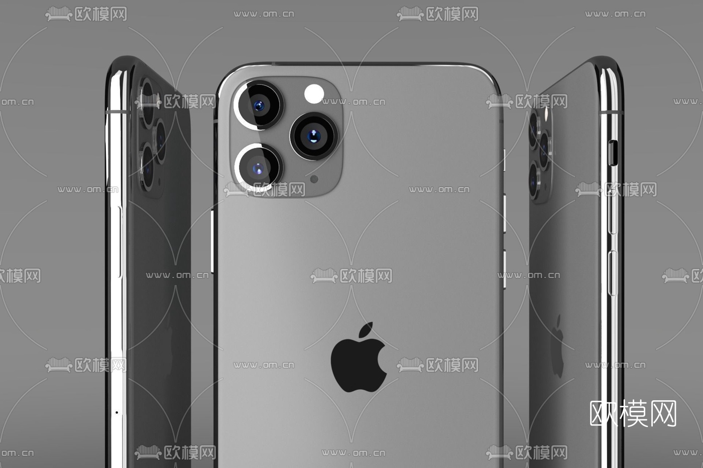 现代iPhone11pro苹果手机3d模型
