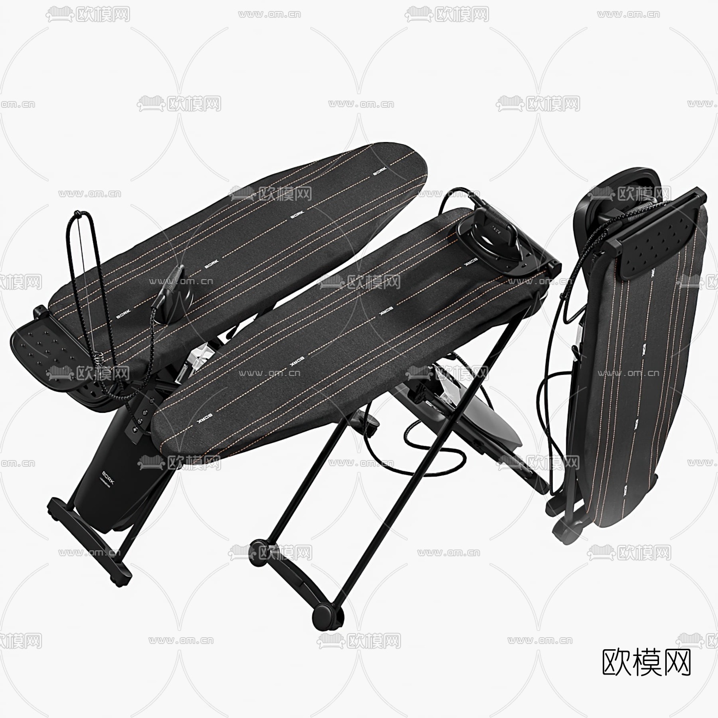 现代折叠熨衣板3d模型
