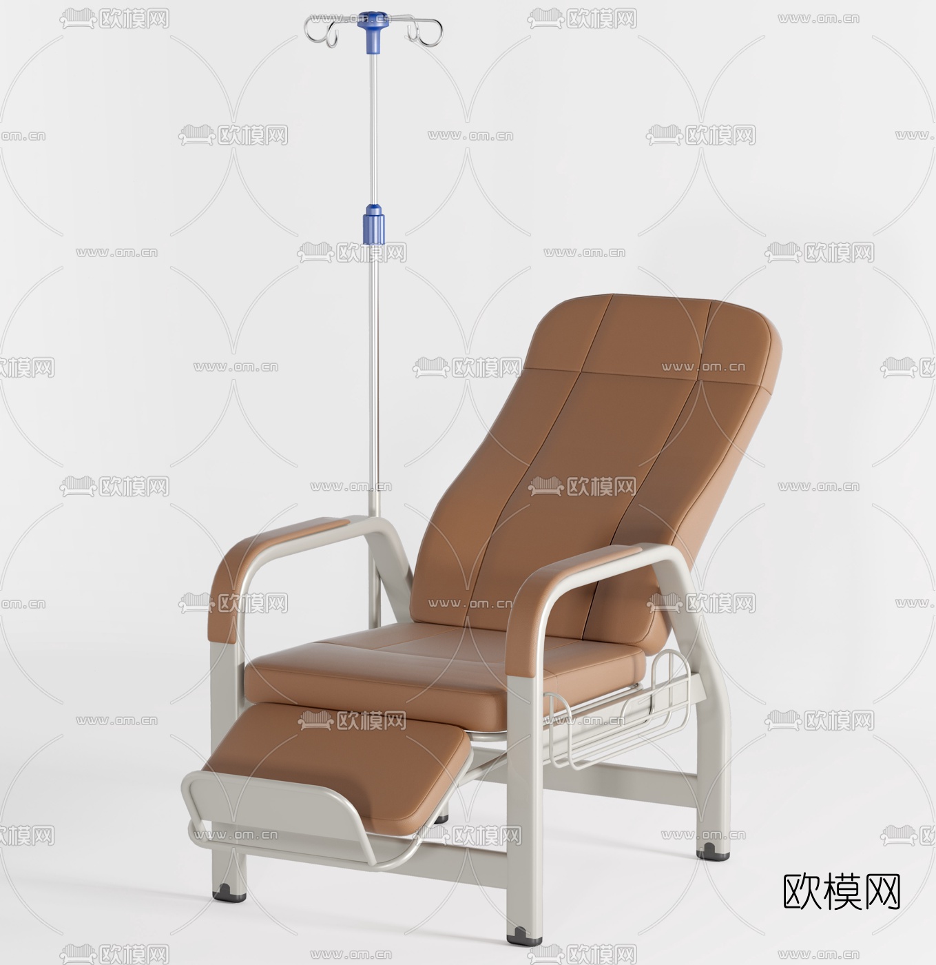 现代医院输液椅3d模型