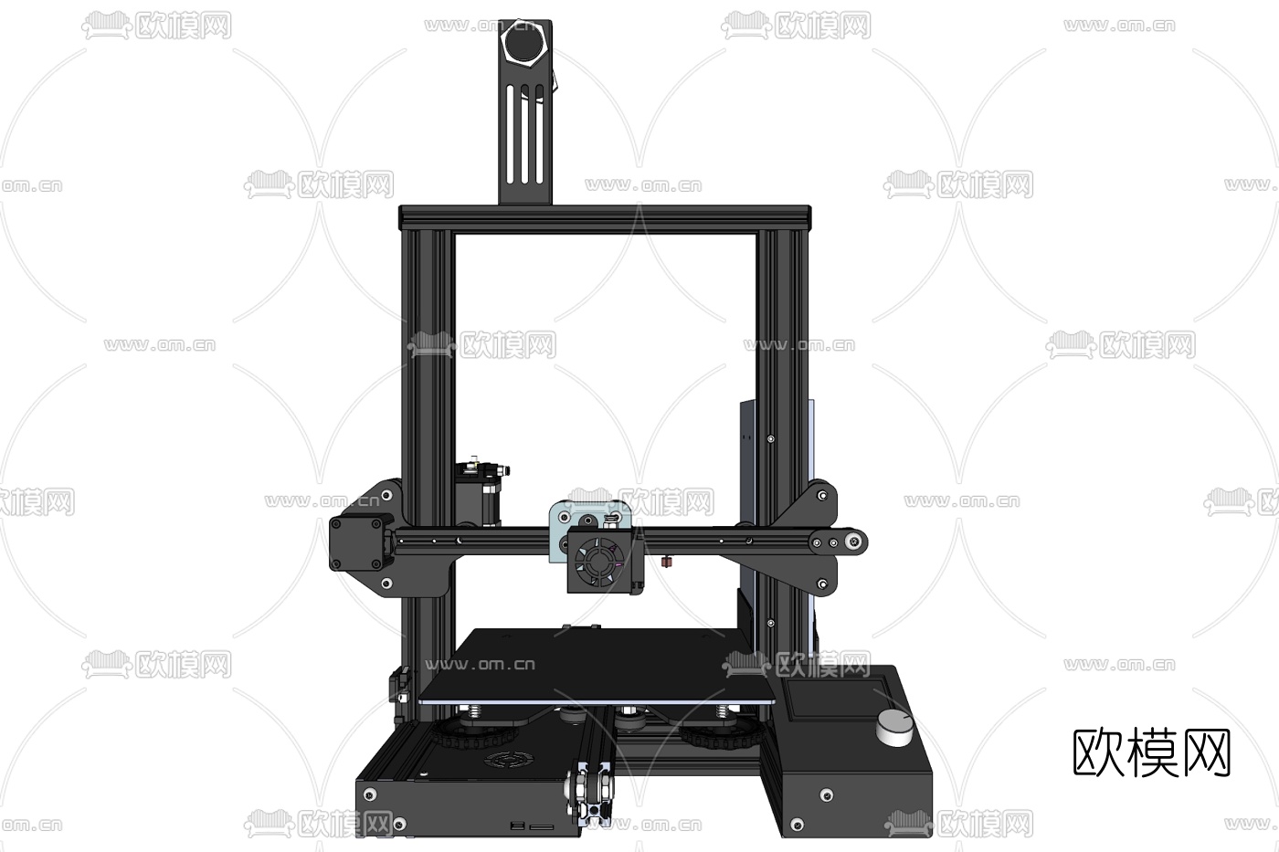 现代金属工业设备免费su模型下载