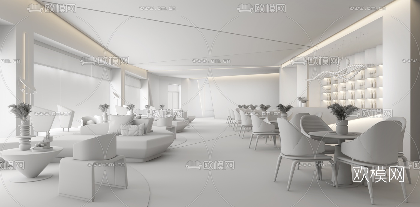 赛拉维设计 弘阳大唐·时光峯汇营销中心3d模型