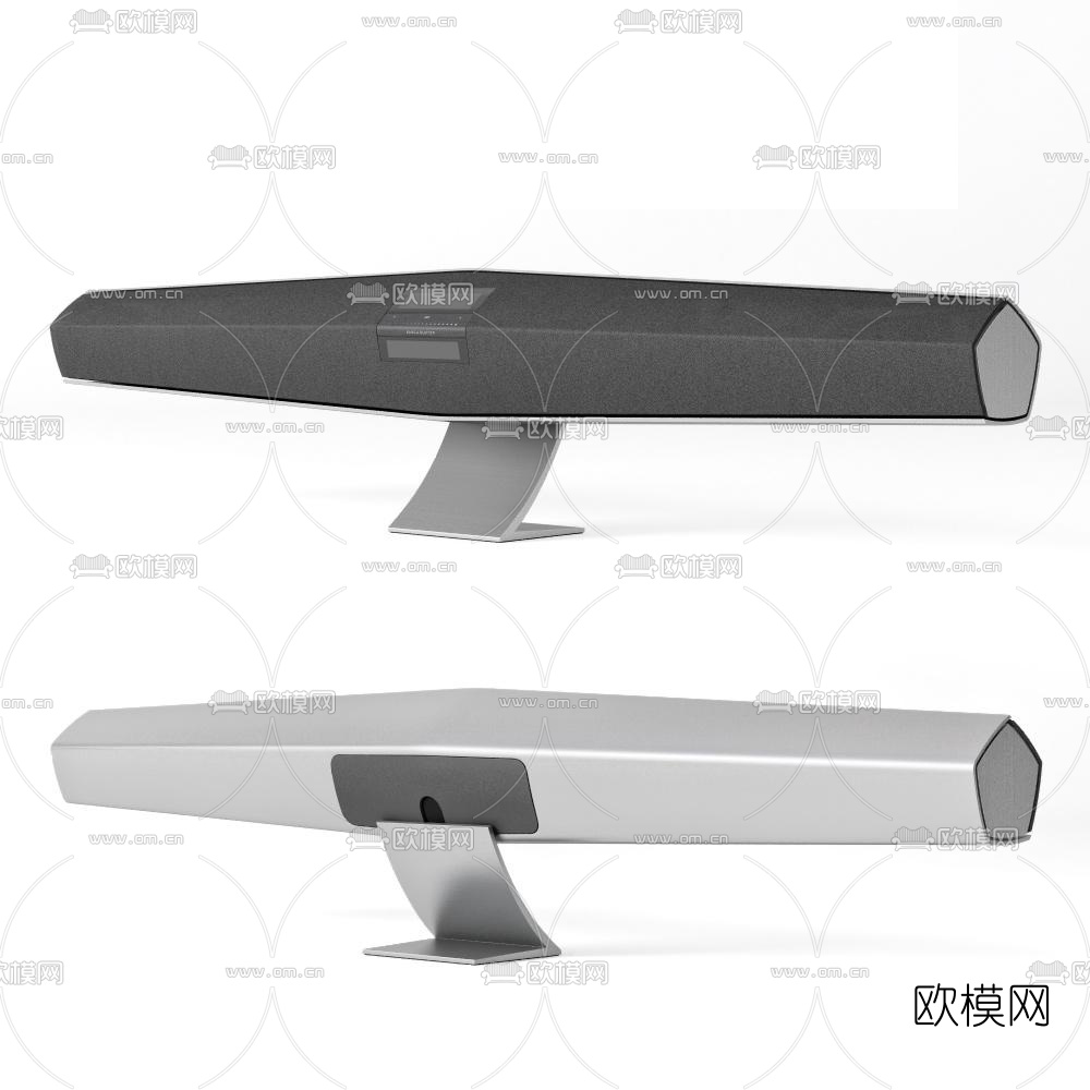 现代无线蓝牙音响3d模型