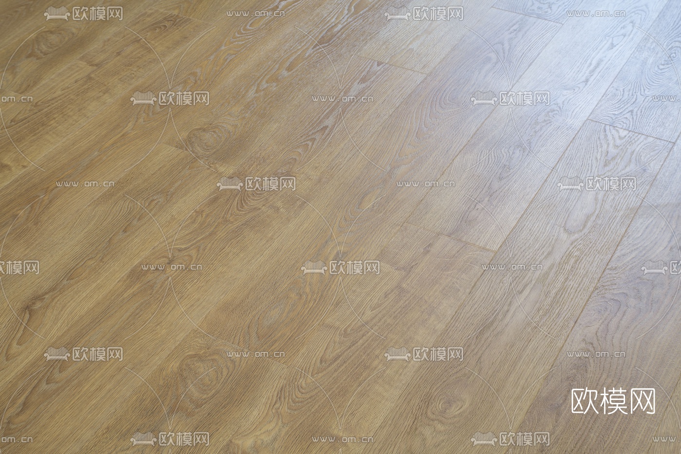 现代实木地板3d模型