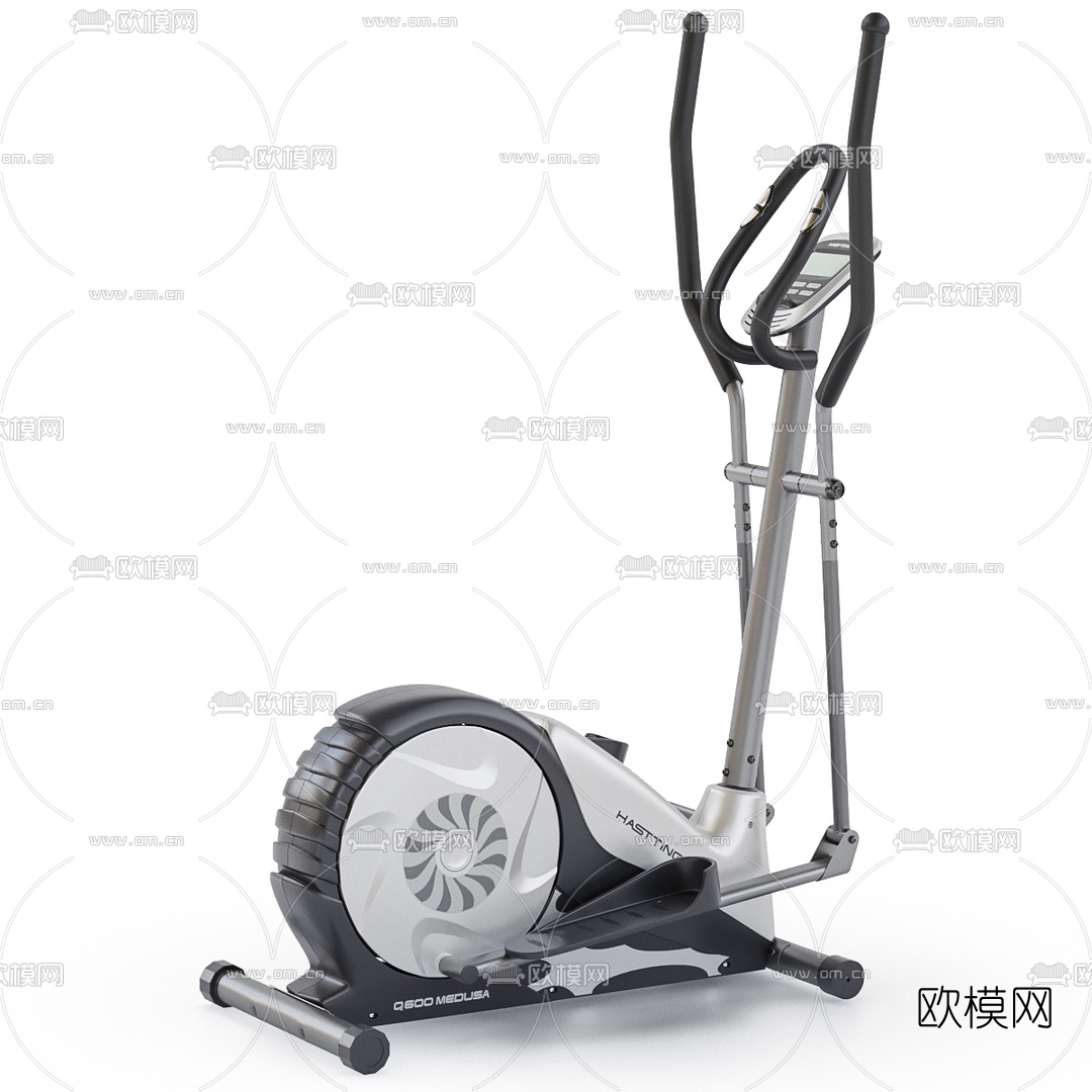现代运动健身器材3d模型