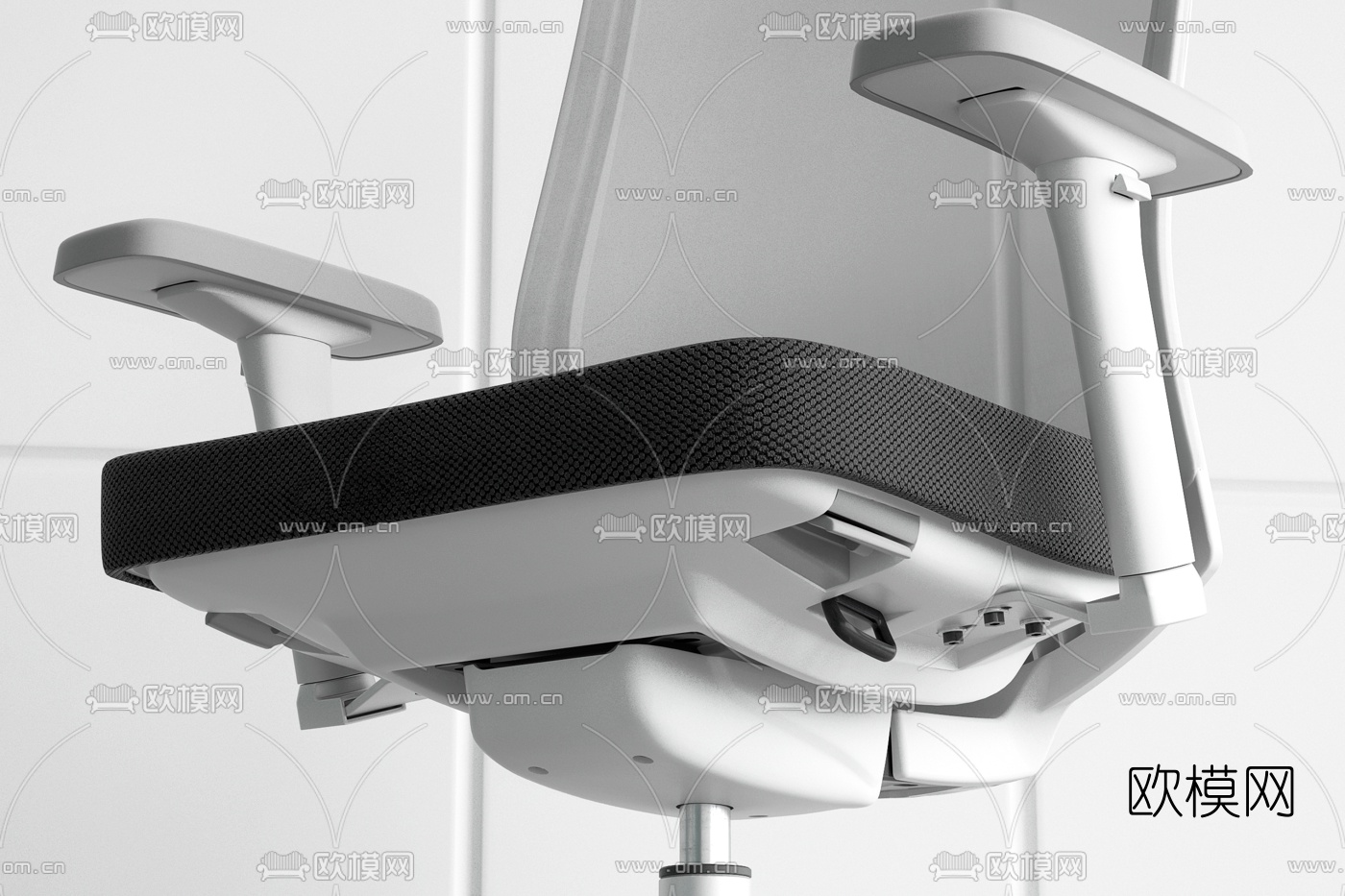 现代办公椅3d模型